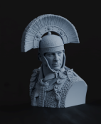 1:8 Scale - Centurion Head Bust